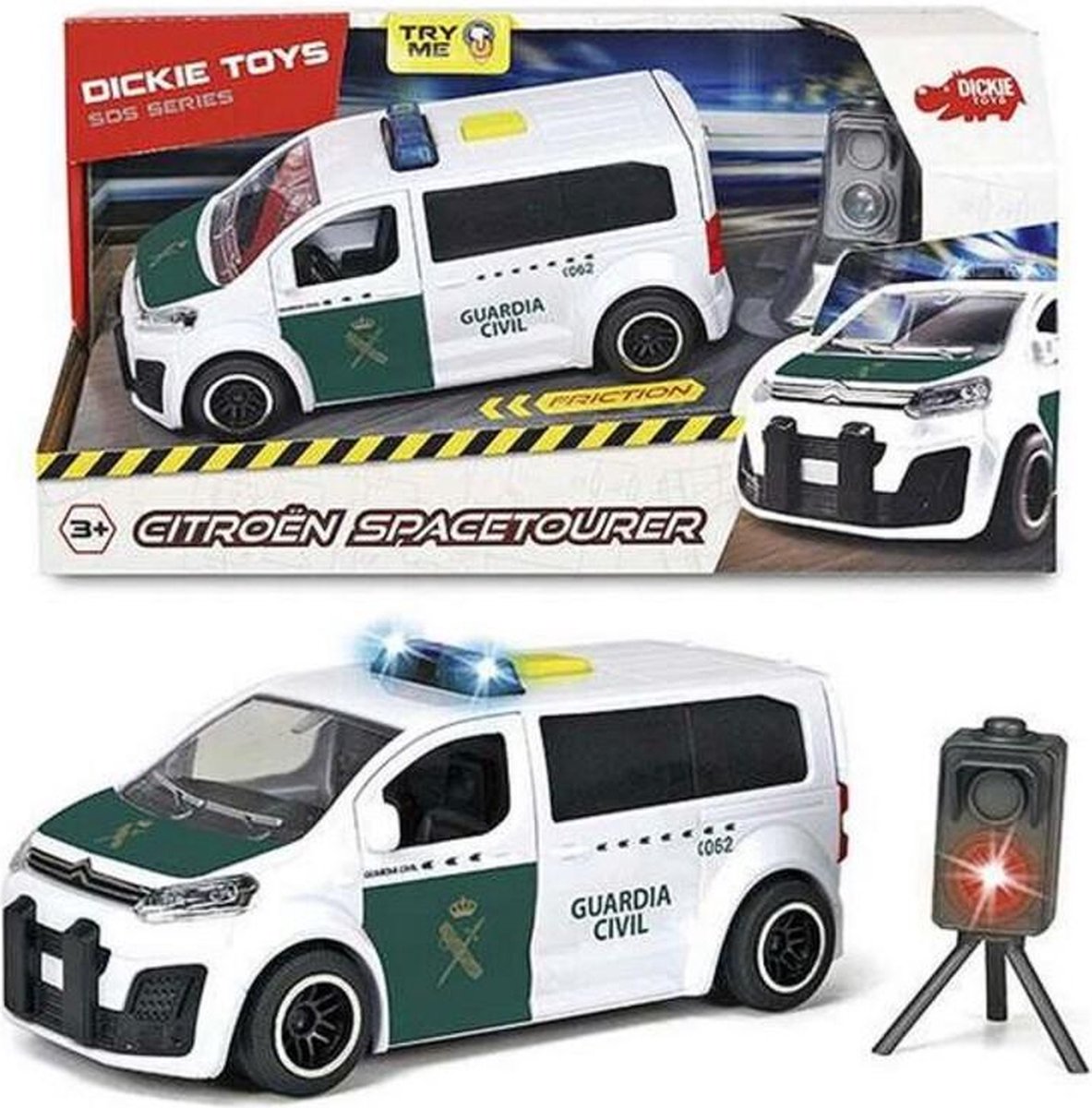 Politieauto Citroën Spacetourer Simba (15 cm)