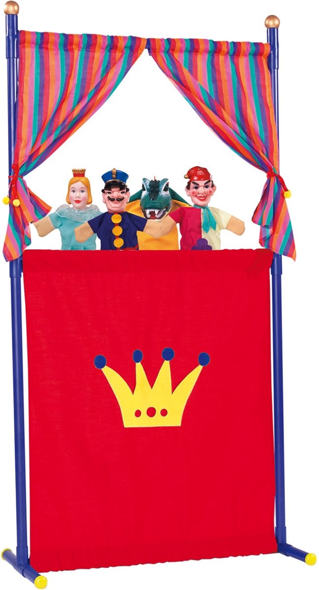   + 4 Handpoppen (132CM)