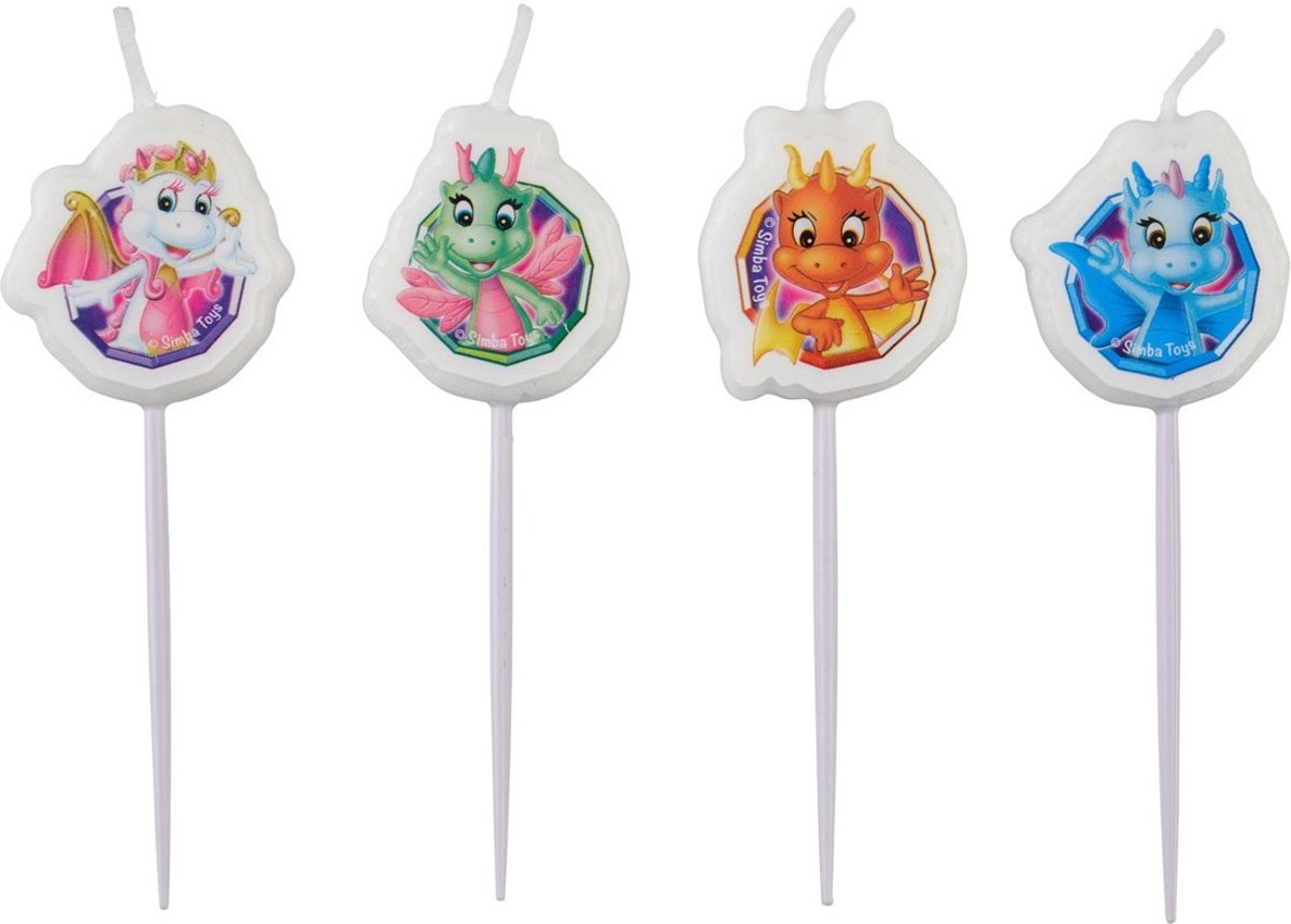 Simba  s Safiras 6 Cm 4 Stuks Multicolor