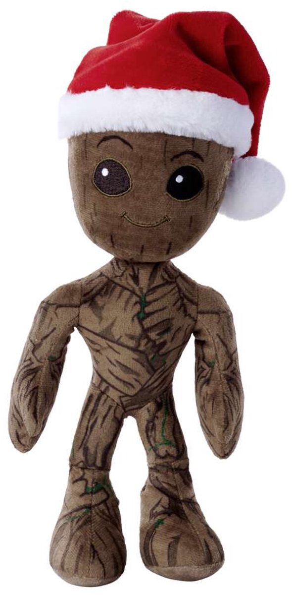 Pluche Disney - Groot met kerstmuts (25cm)