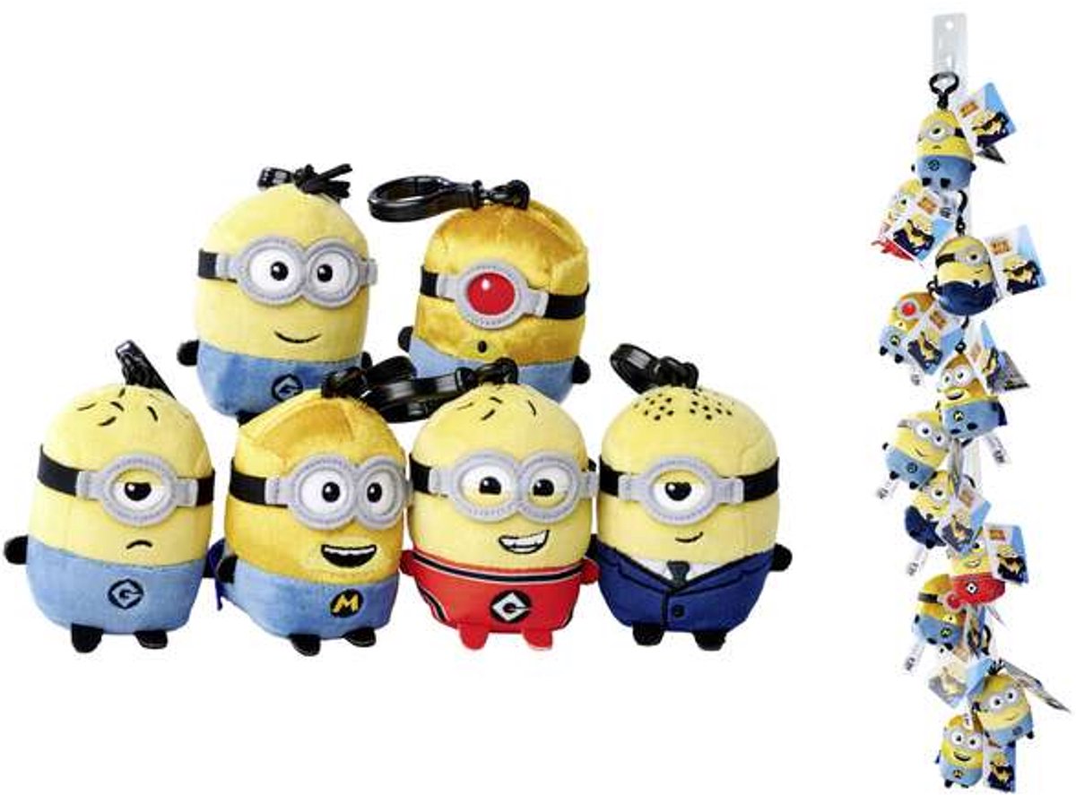 Universal -Mini Minion sleutelhanger 8cm - 1 model ad random