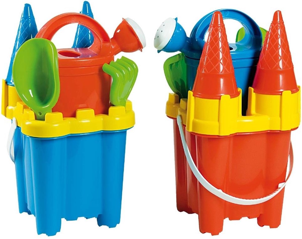 Strandspeelgoed - Emmerset - Kasteel - 7 Stuks