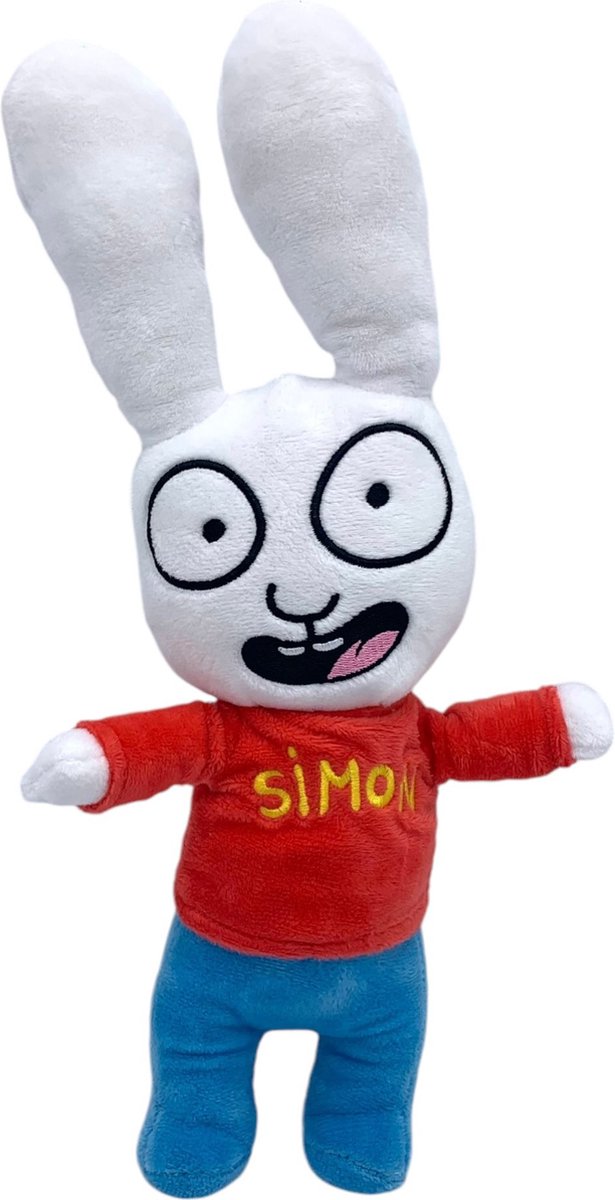 Simon Superkonijn - Simon knuffel - 29 cm - Pluche