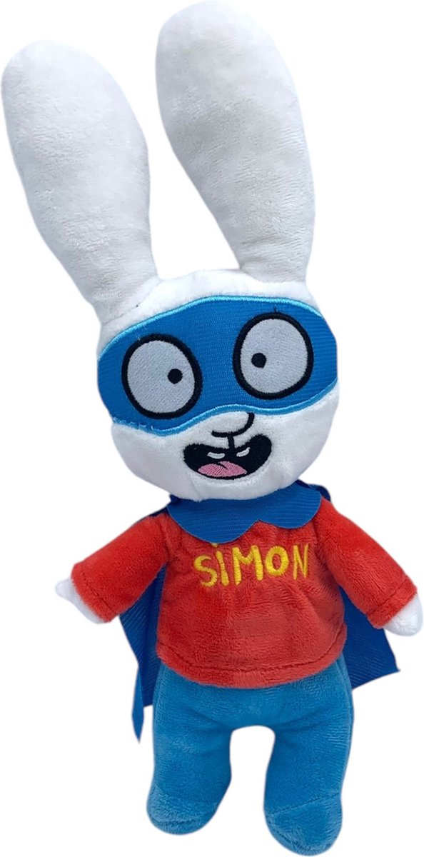 Simon Superkonijn - Simon knuffel - 29 cm - Pluche