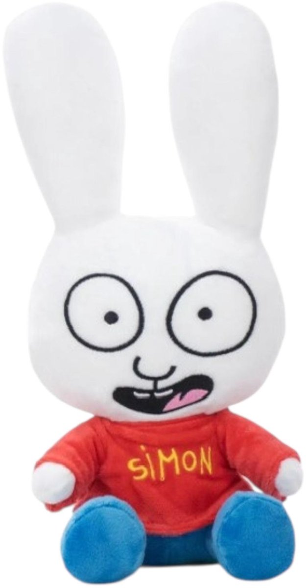 Simon Superkonijn - Simon knuffel - 32 cm - Pluche