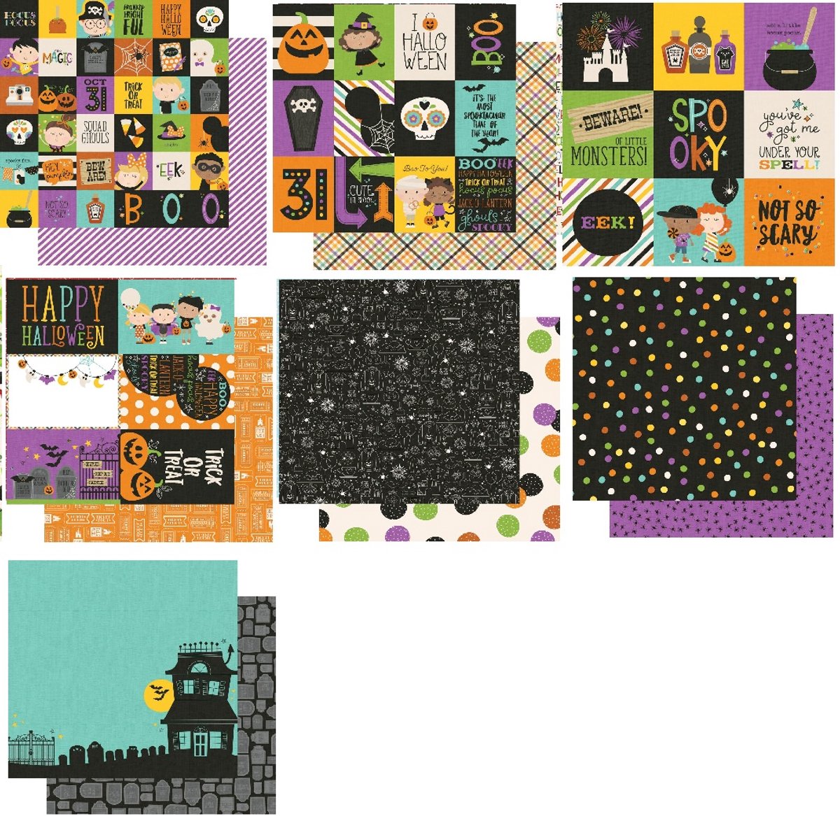 Simple Stories - Say Cheese Halloween Scrappakket (14 st)