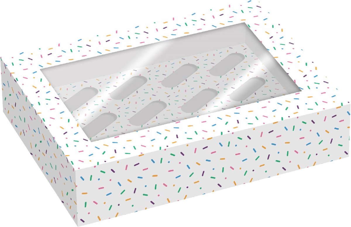 Simply Making Cupcake Box 12- pk/2 - Sprinkles