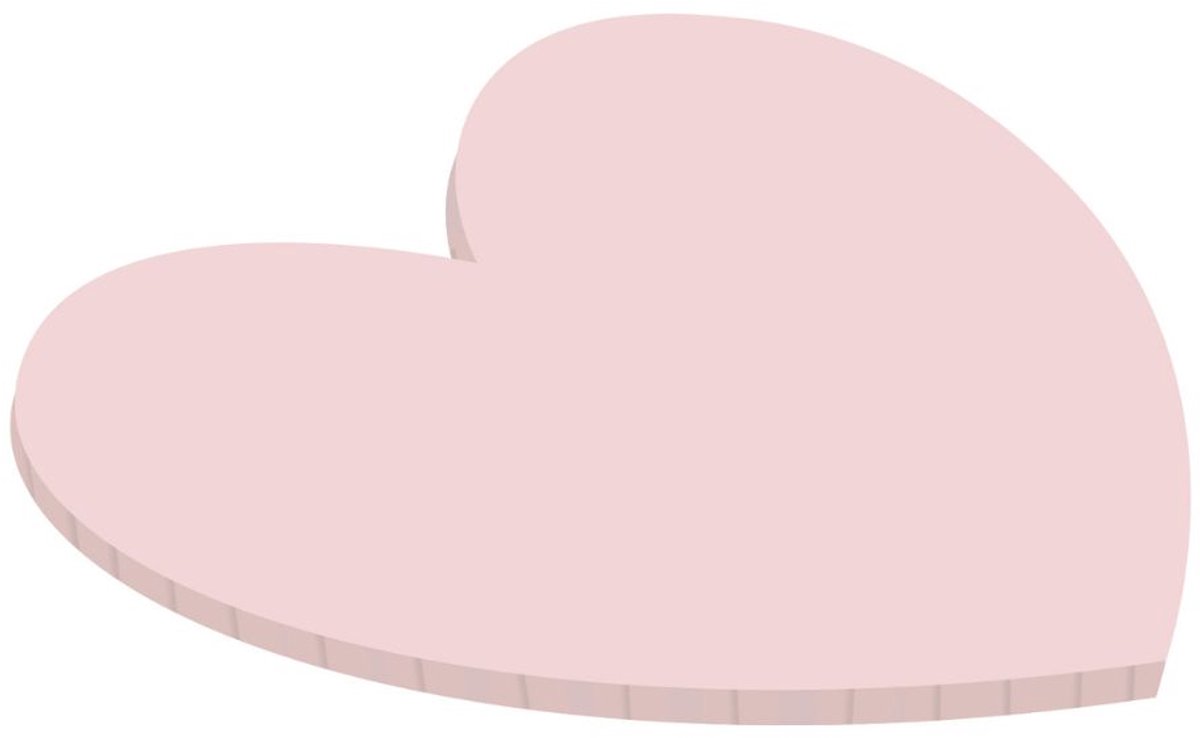 Simply Making Matt Masonite Board Hart Lichtroze 25 cm