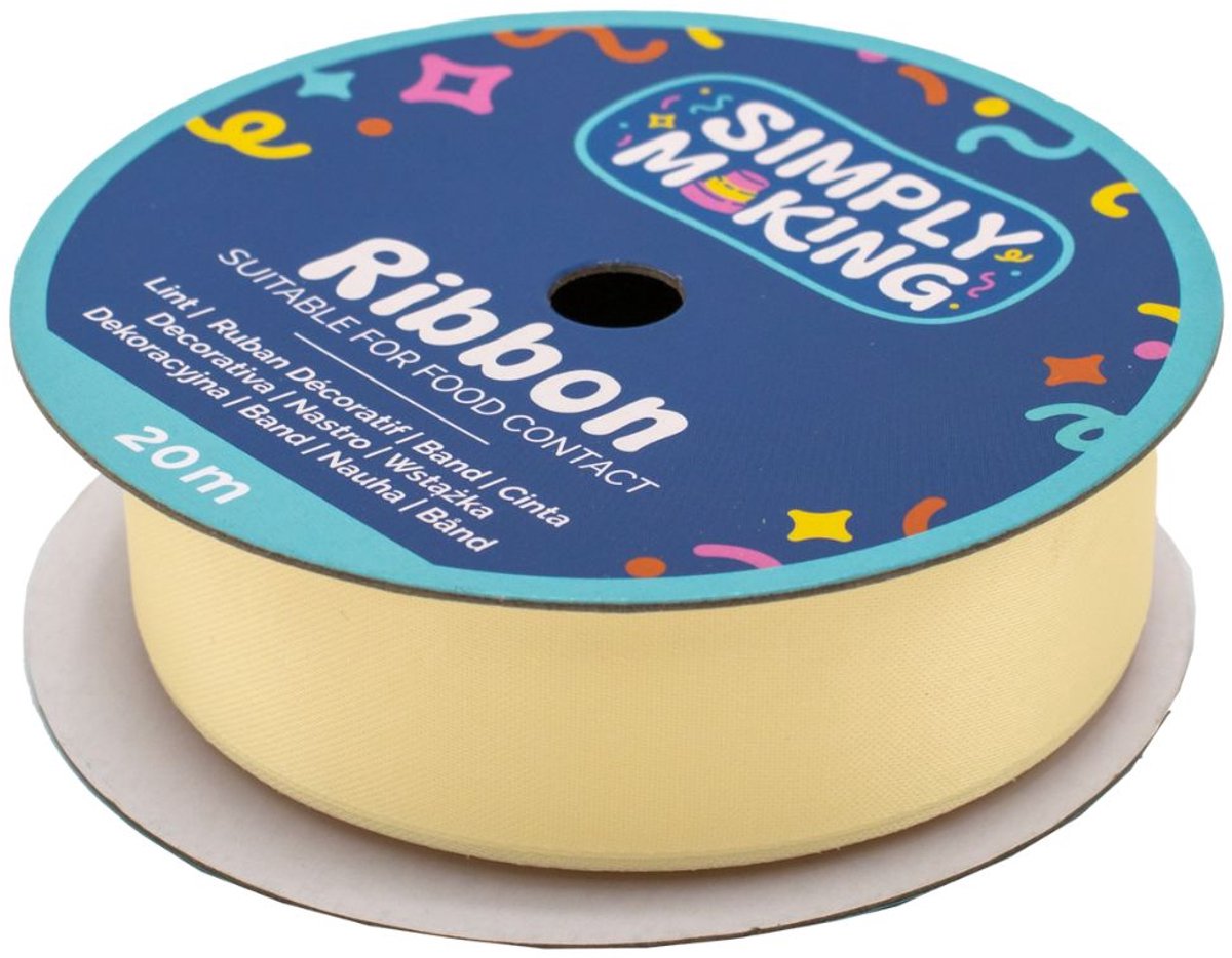 Simply Making Taartlint Champagne 24 mm x 20 m