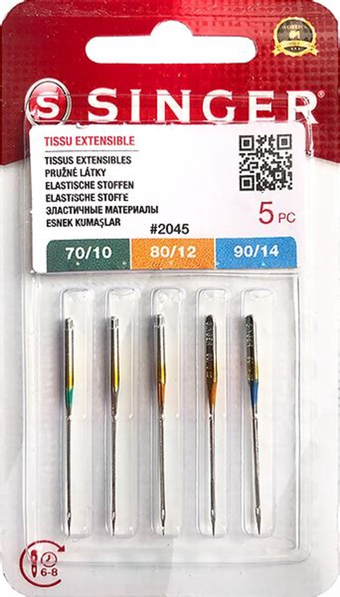 Singer Stretch 2045 MIX 70/80/90 Naalden
