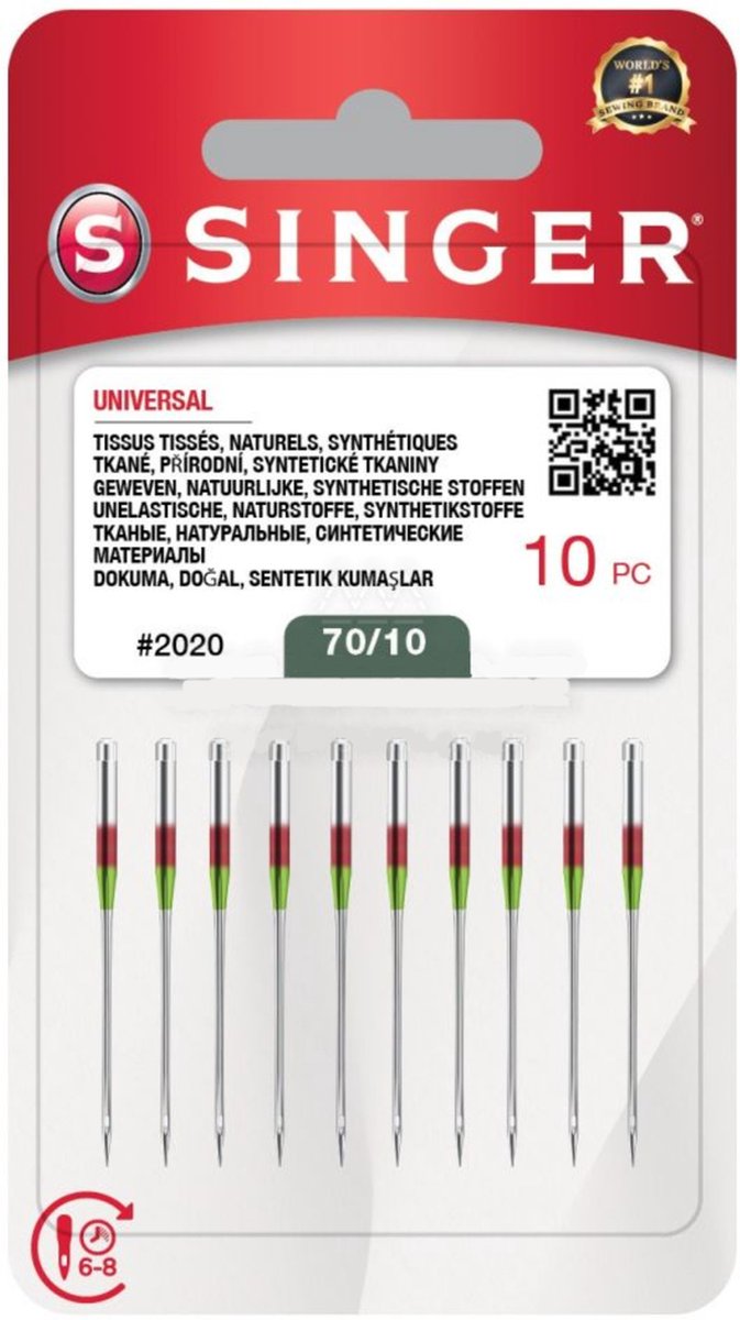 Singer Universal 2020 70 (10 stuks) Naalden