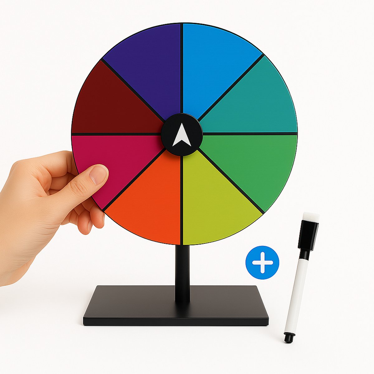 Sitl for you Rad van fortuin - Draaiwiel - Draairad - Gezelschapsspel - Drankspel - Inclusief marker/wisser