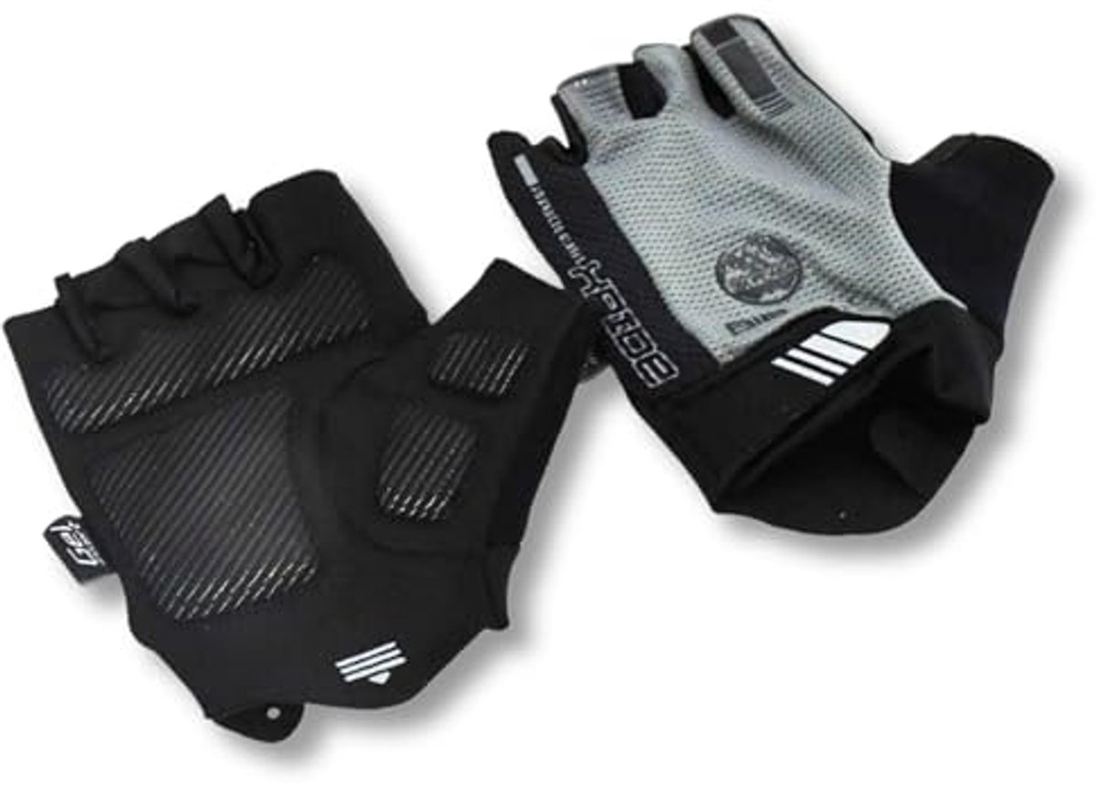 Six Peaks fietshandschoenen volwassenen grijs zwart small - ademend en comfortabel.
