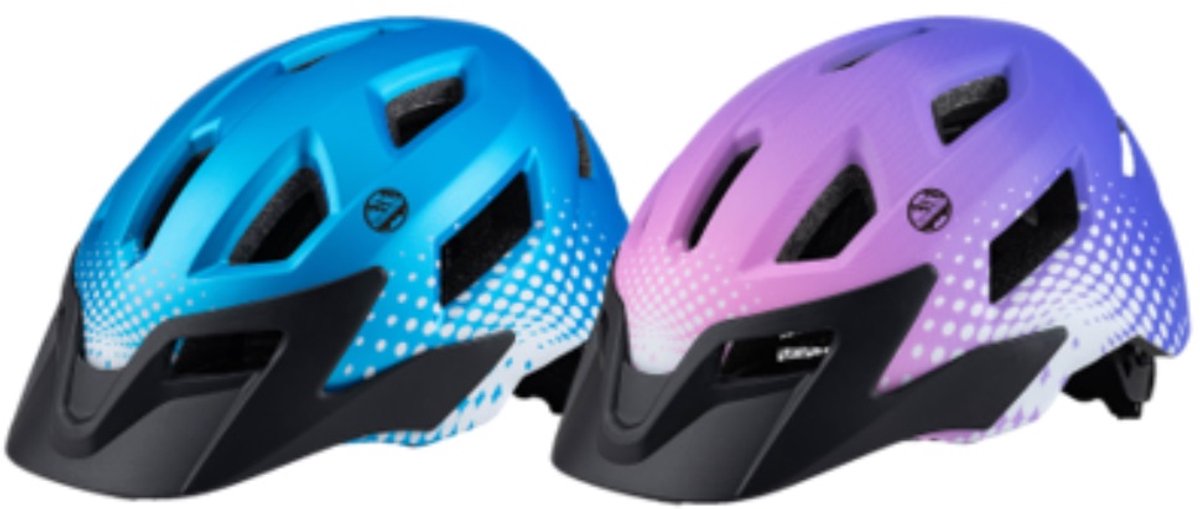 Six Peaks fietshelm junior lichtblauw 52-56cm - kinderhelm veiligheid.