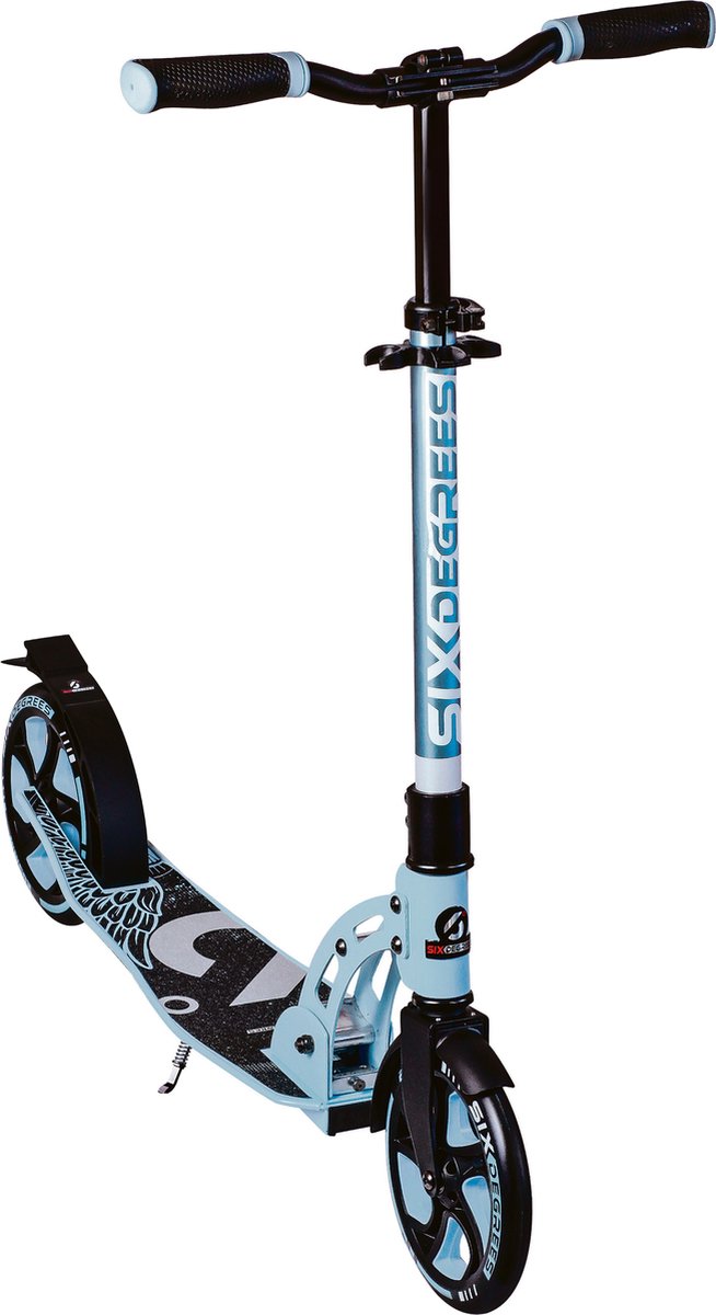 Six Degrees 2-wiel Step Opvouwbaar Voetrem Pastelblauw/zwart