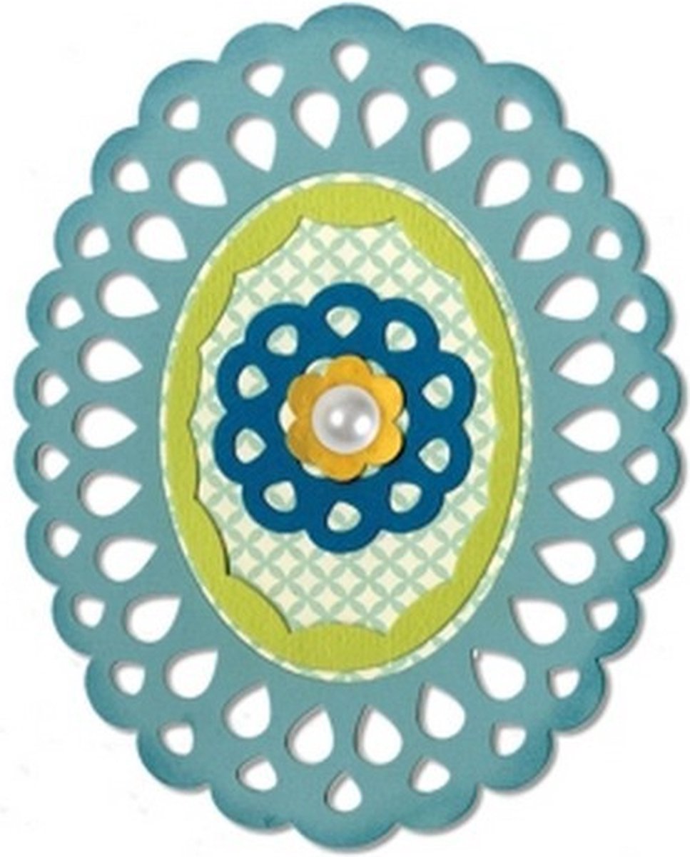   Thinlits Mal - Frame Layers & Flowers 658957  Rachael Bright