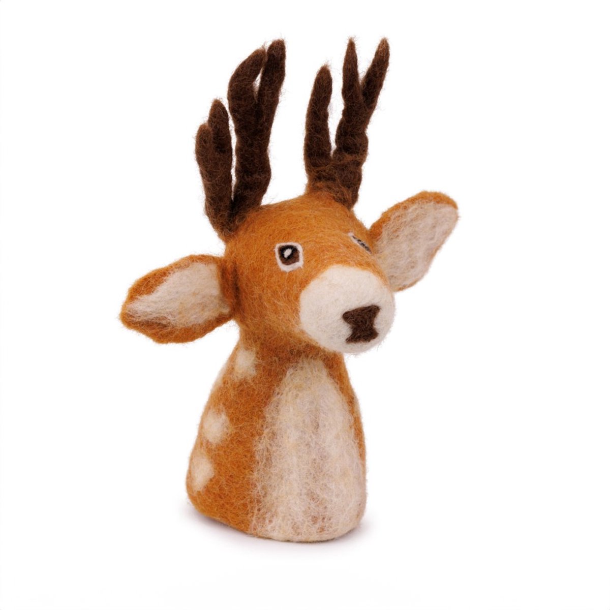 Sjaal met verhaal Rendier Rudolph - decoratie - eiwarmer - Vilt