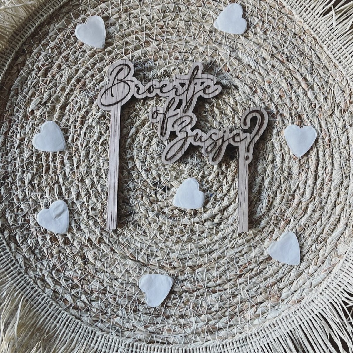 Taarttopper – broertje of zusje