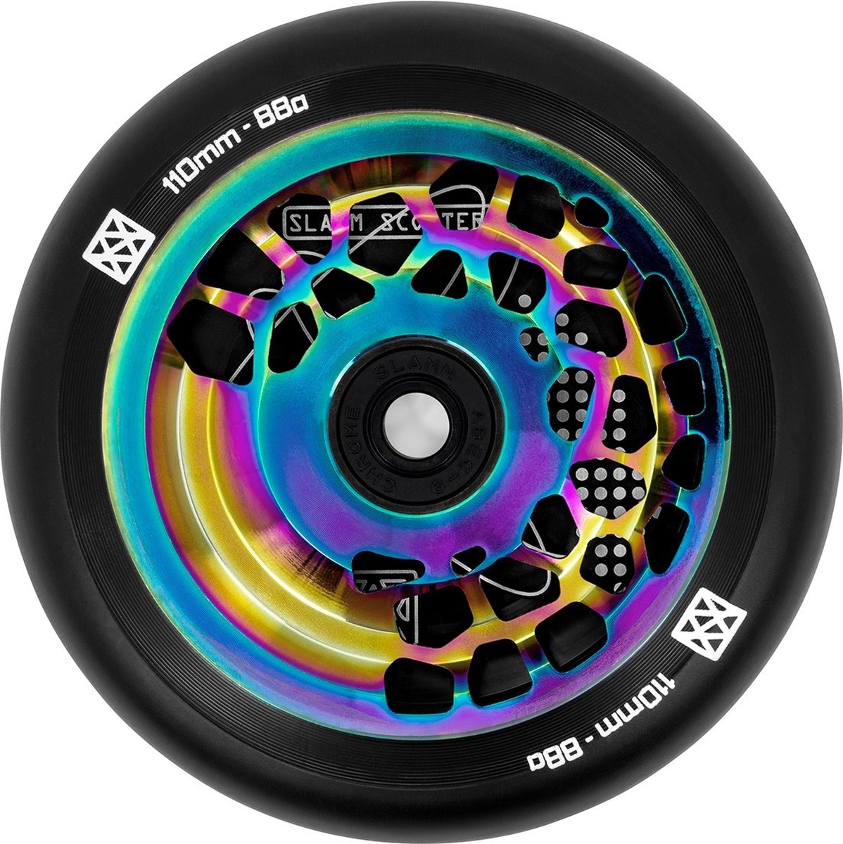Slamm Neochrome 110mm Split Core Wheels