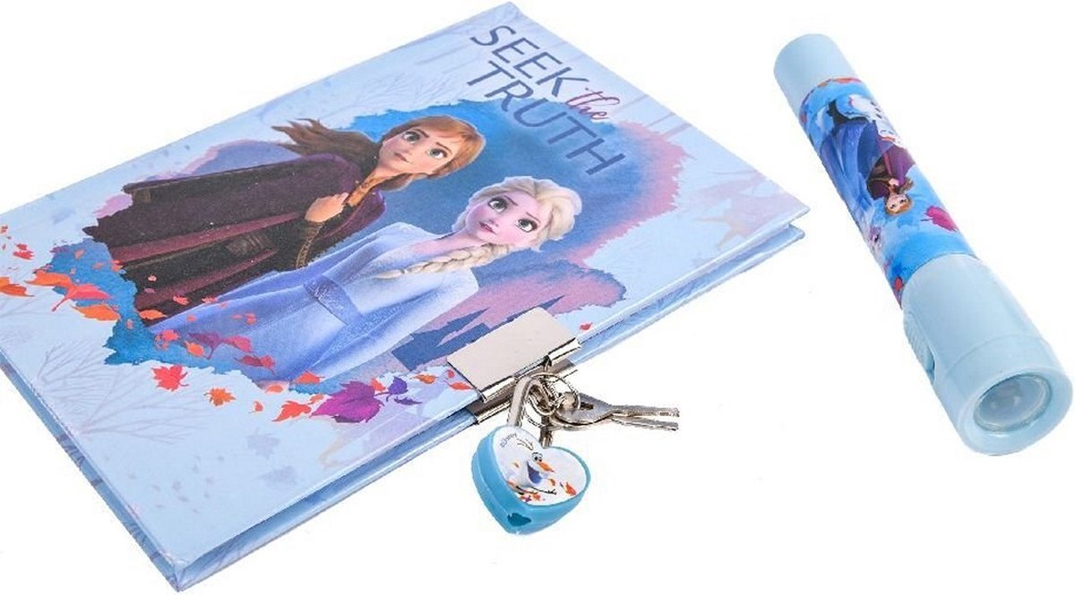 Disney Frozen 2 Geheim Dagboek met UV-Pen + Slotje