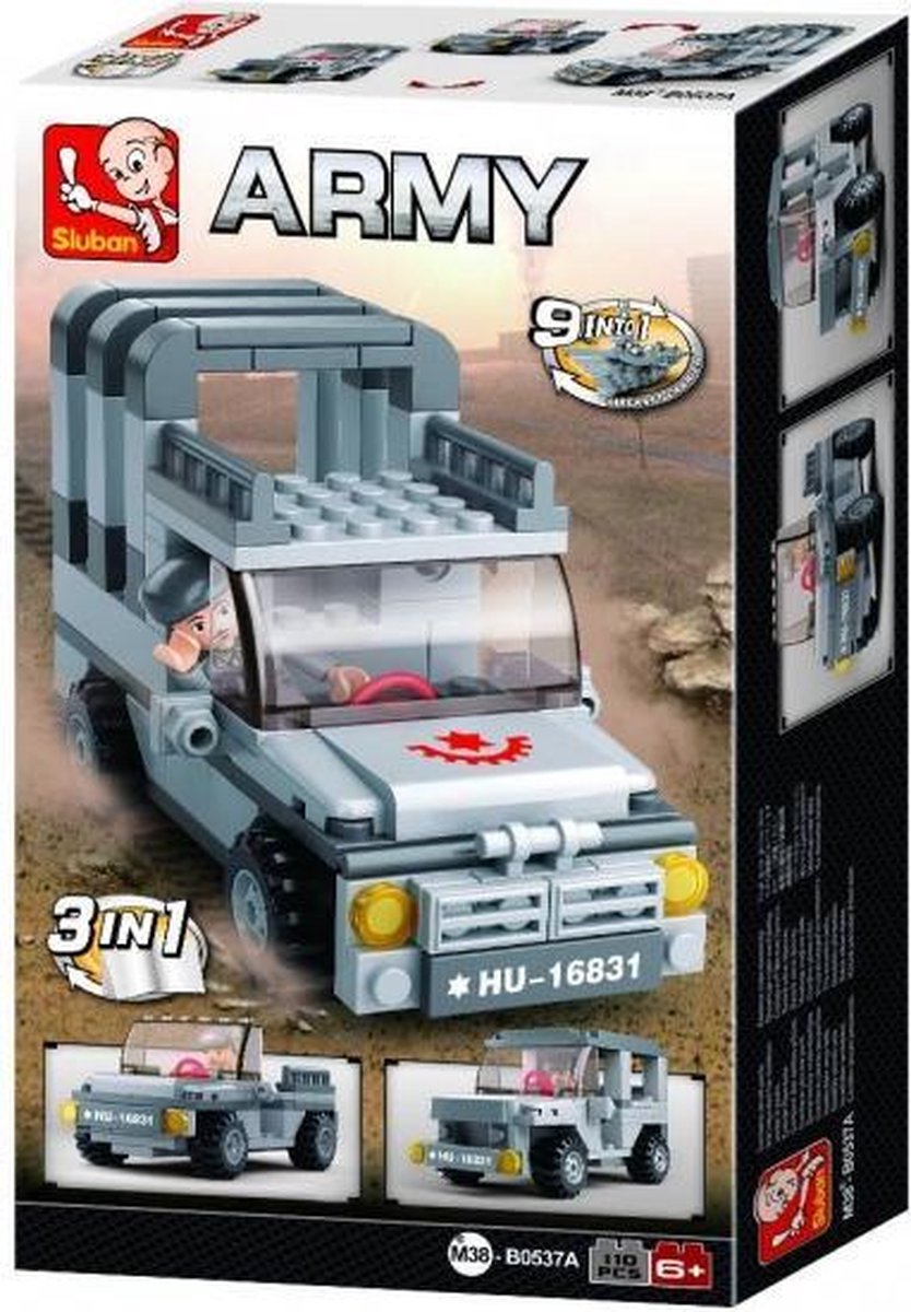 Army: jeep 3-in-1 (M38-B0537A)