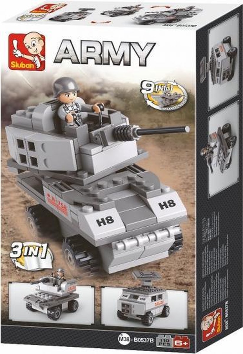 Army: pantservoertuig 3-in-1 (M38-B0537B)