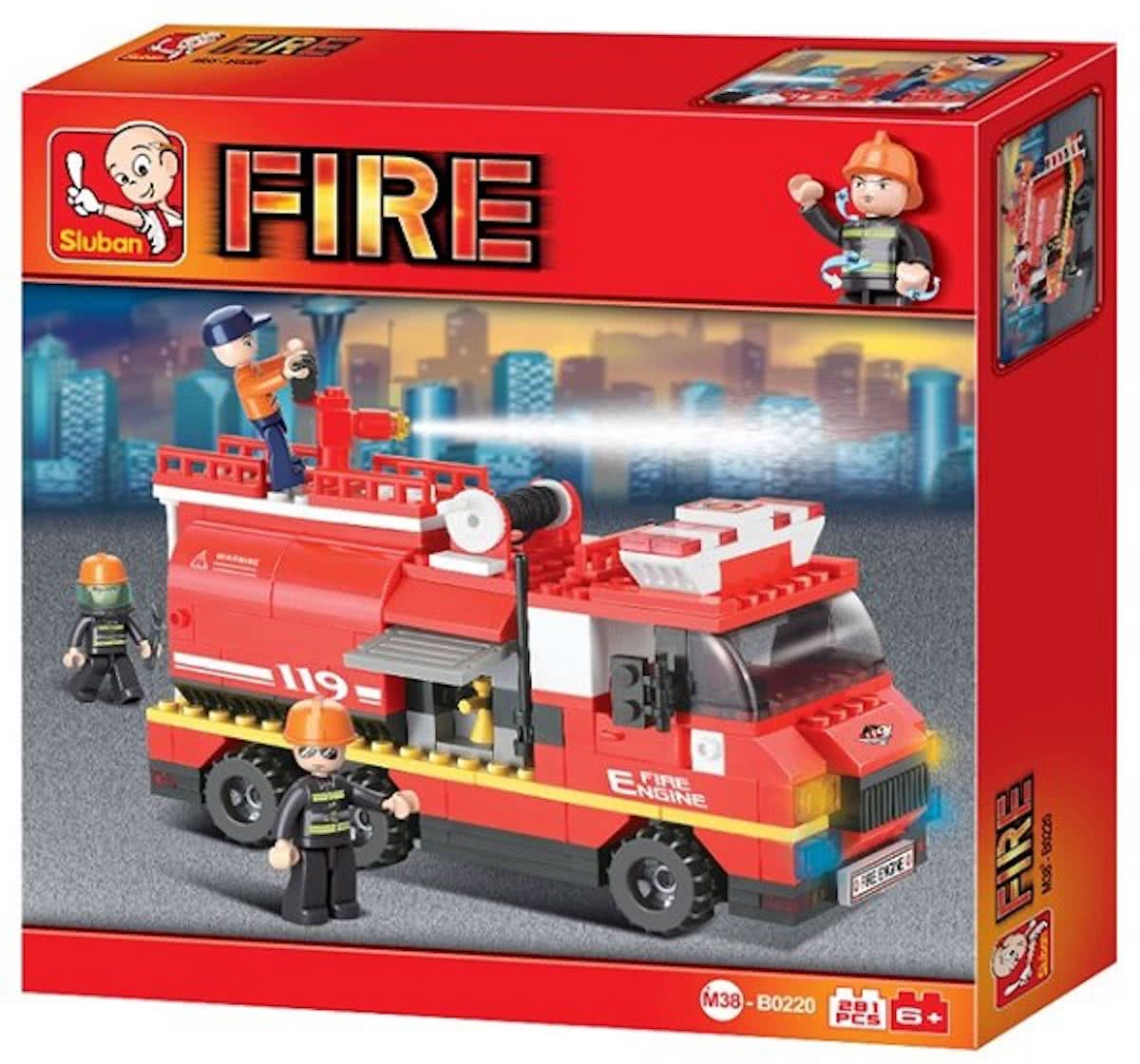 Grote brandweerwagen b0220