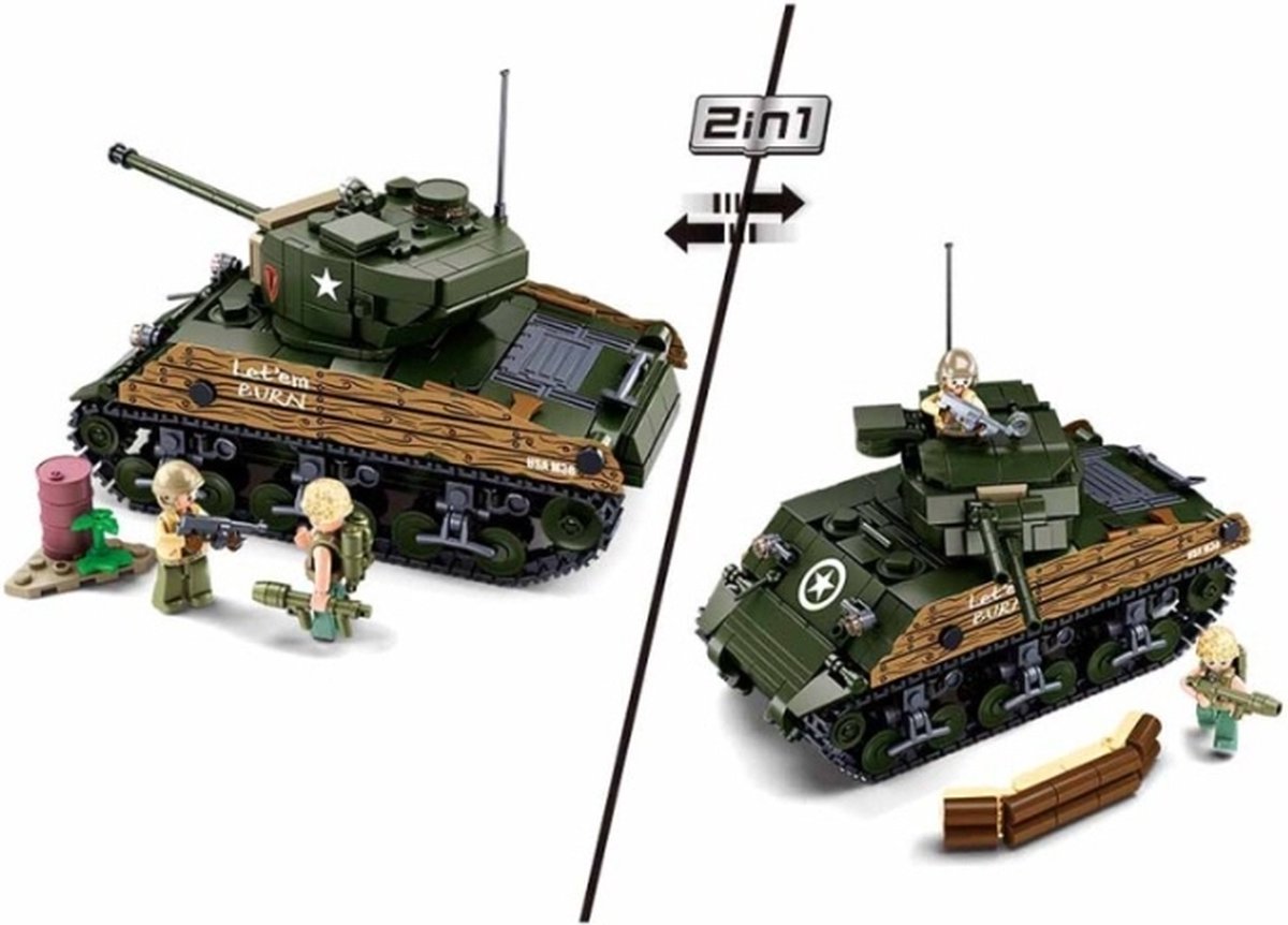   - WWII M4A3 - medium tank - M38-B1110