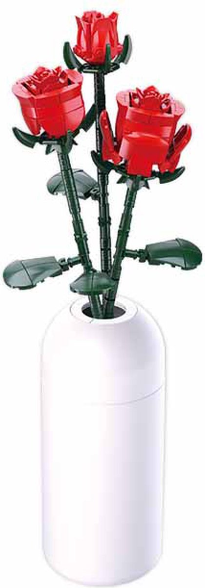   - bloemen incl. vaas