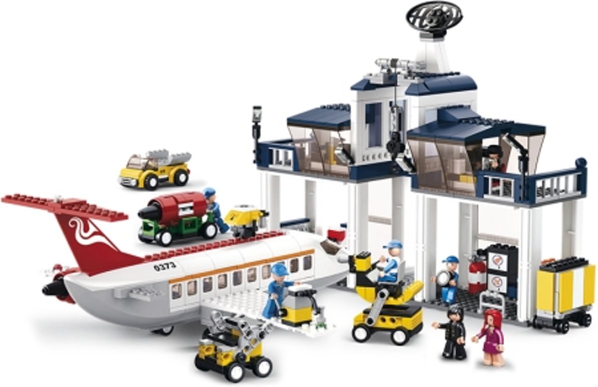   Aircraft Maintenance Base Bouwpakket building toy