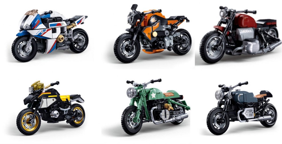   Beamer motoren collectie 6 in 1