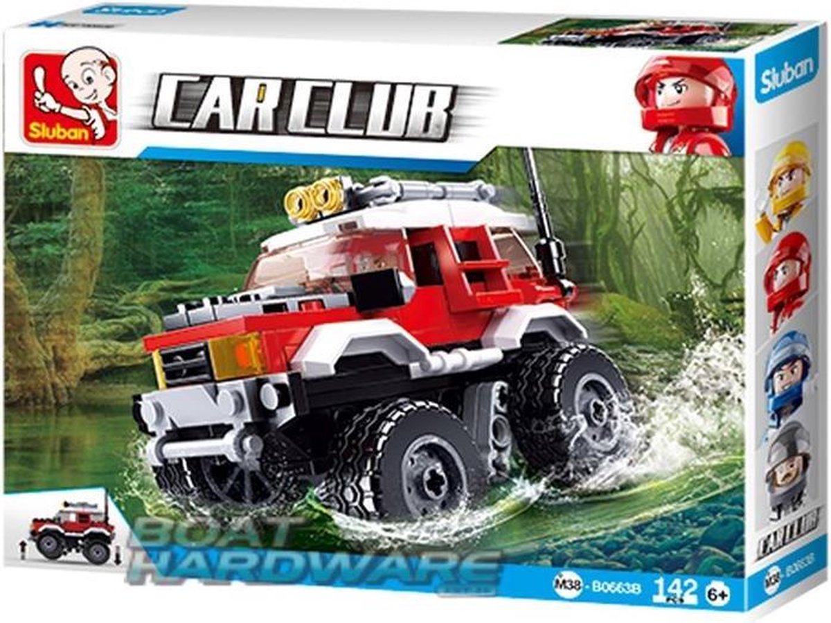   Car Club - Offroad Rood