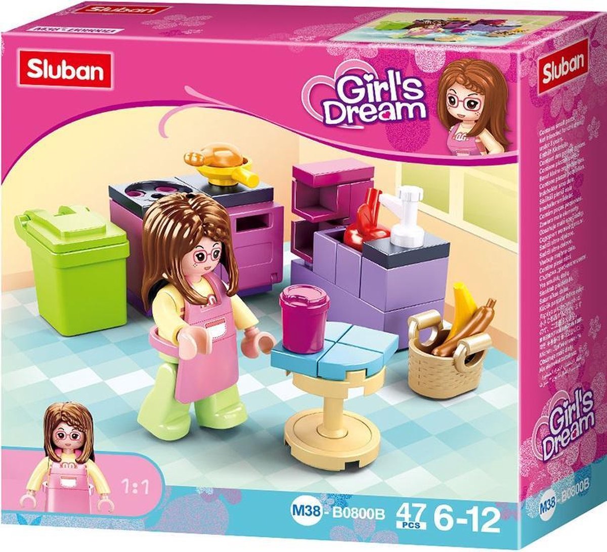   Girls Dream: Keuken (m38-b0800b)