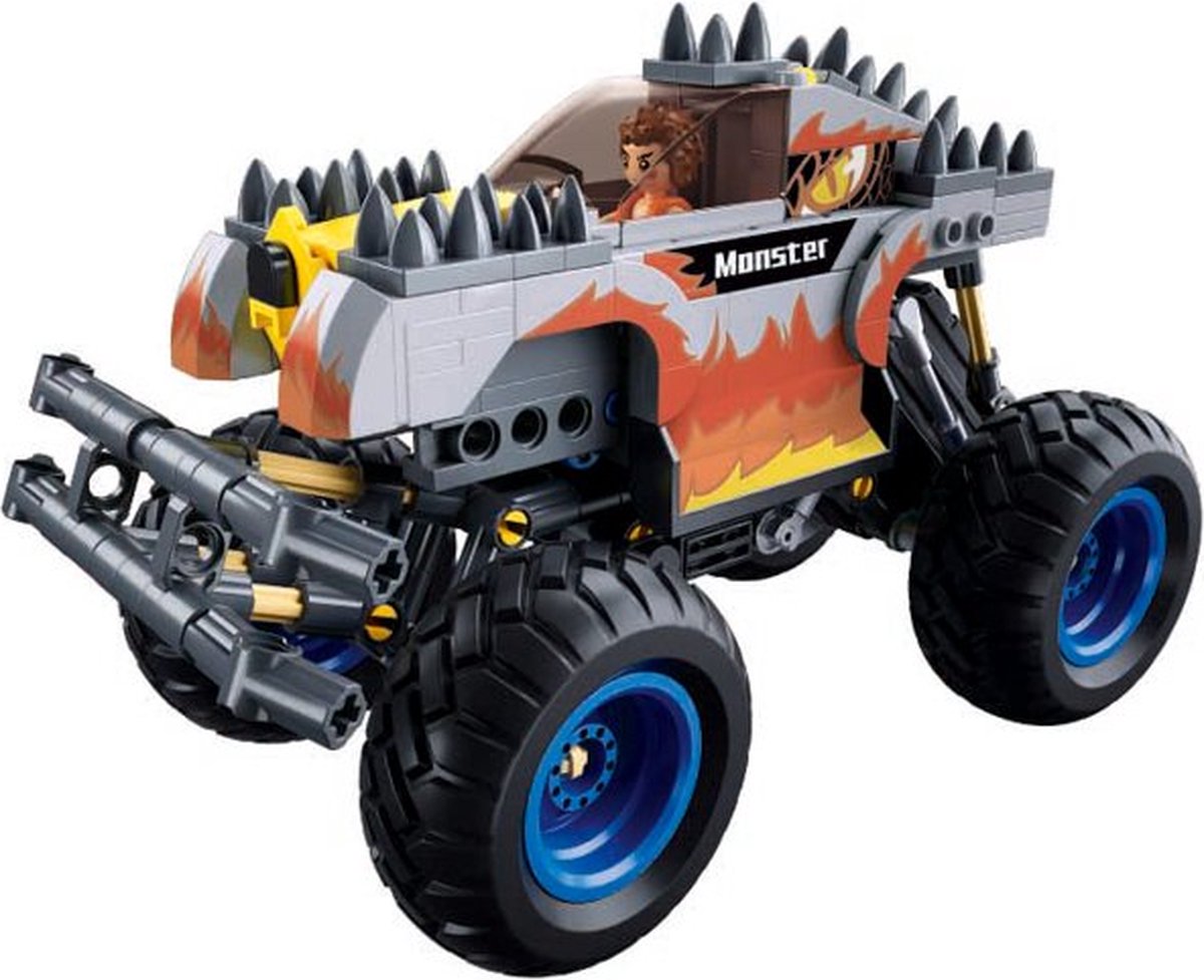   Power Bricks Off Road Monster Bouwspel 267 Stukken Zilver