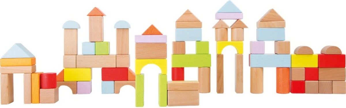 Houten bouwstenen Klassiek