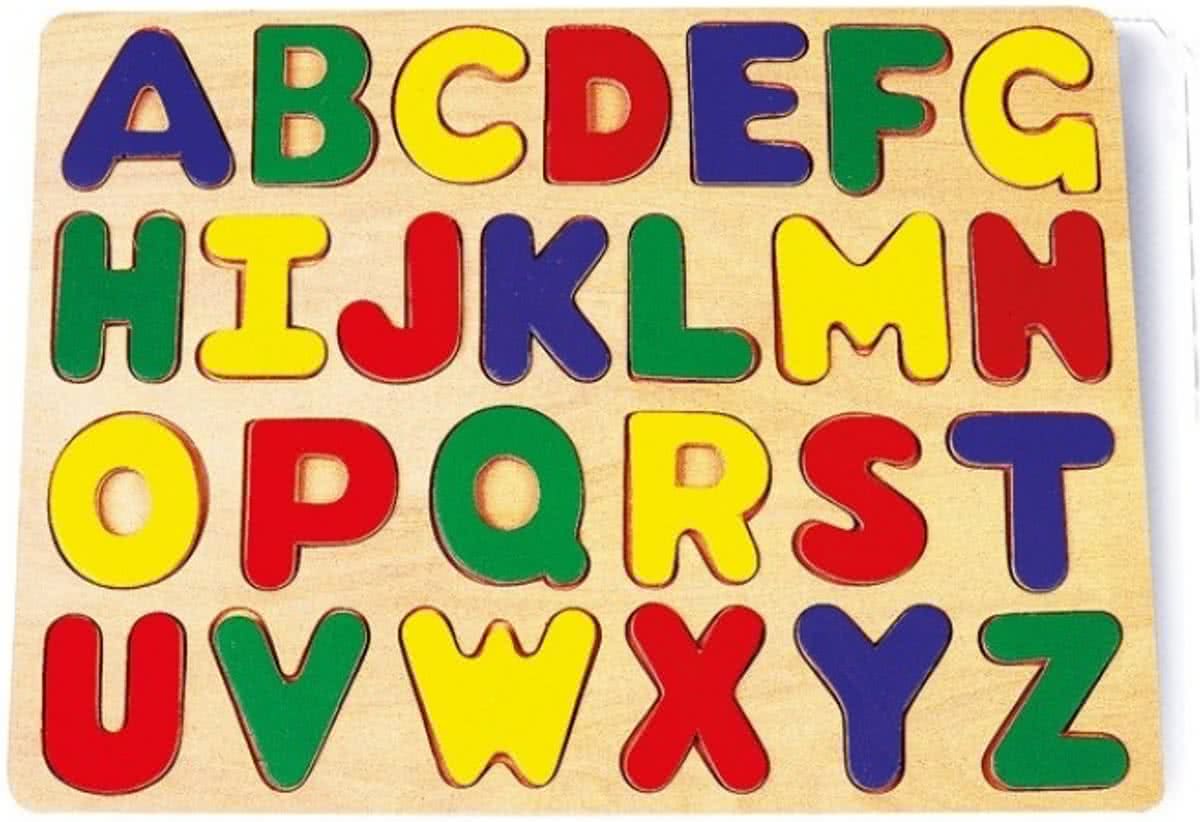 Houten puzzel Alfabet ABC