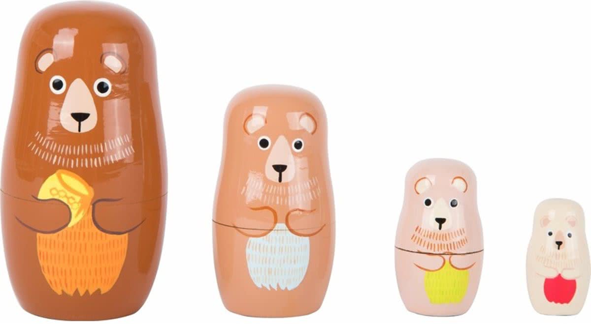 Kinderkamer decoratie beren matroesjka set