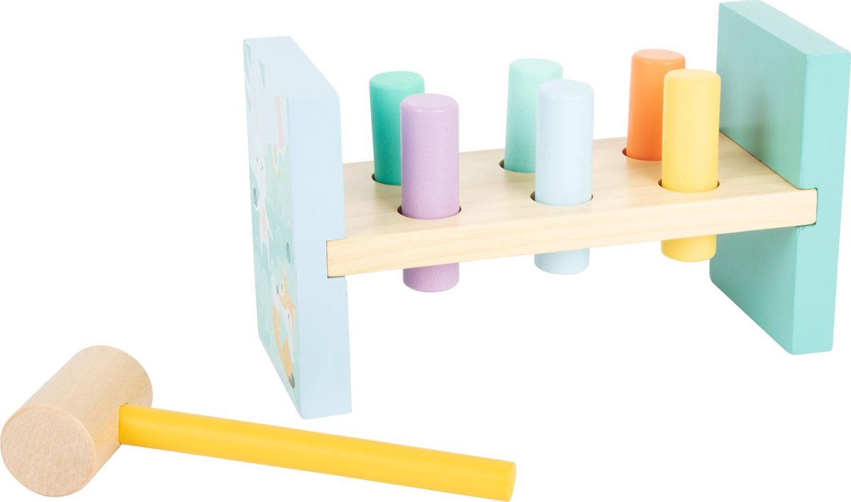 Pastel Hammering Bench