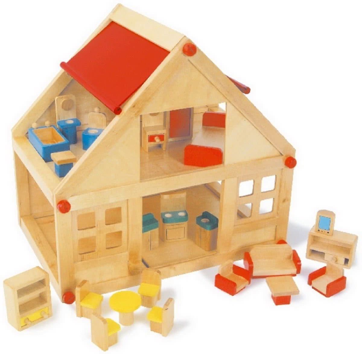 Small Foot Houten Woonhuis 26x40x38 Cm