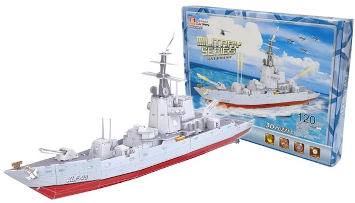 Small foot 3d puzzel vredesschip 120-delig