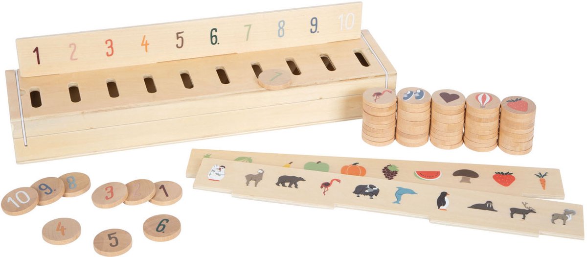 Small Foot - Houten Sorteerdoos Wereldverkenner