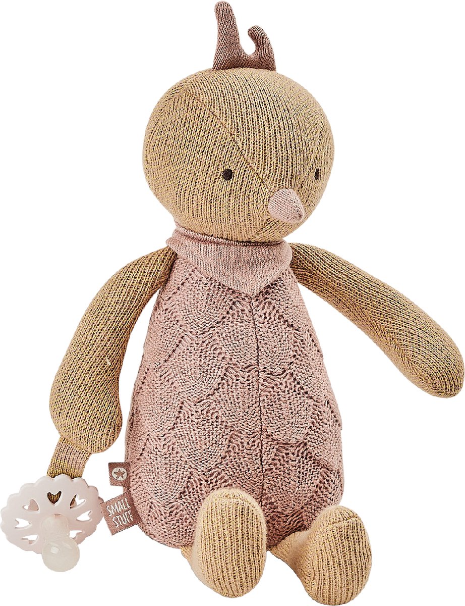 Smallstuff Bird Activiteitenknuffel - Rose Curry