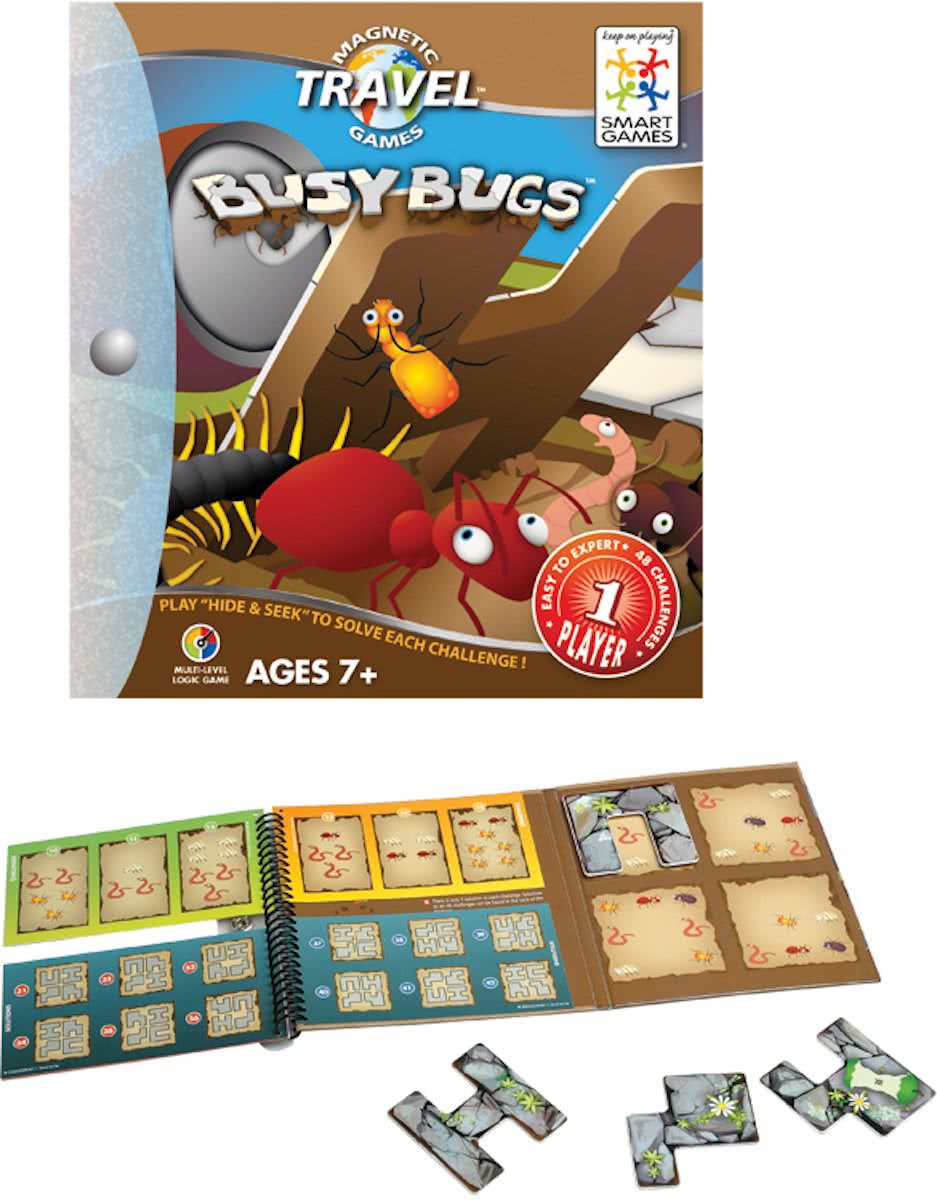 Smart Games Magnetic Travel BusyBugs - Reiseditie