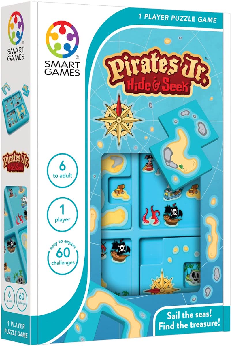 Smart Games Pirates Hide & Seek Jr (60 opdrachten)