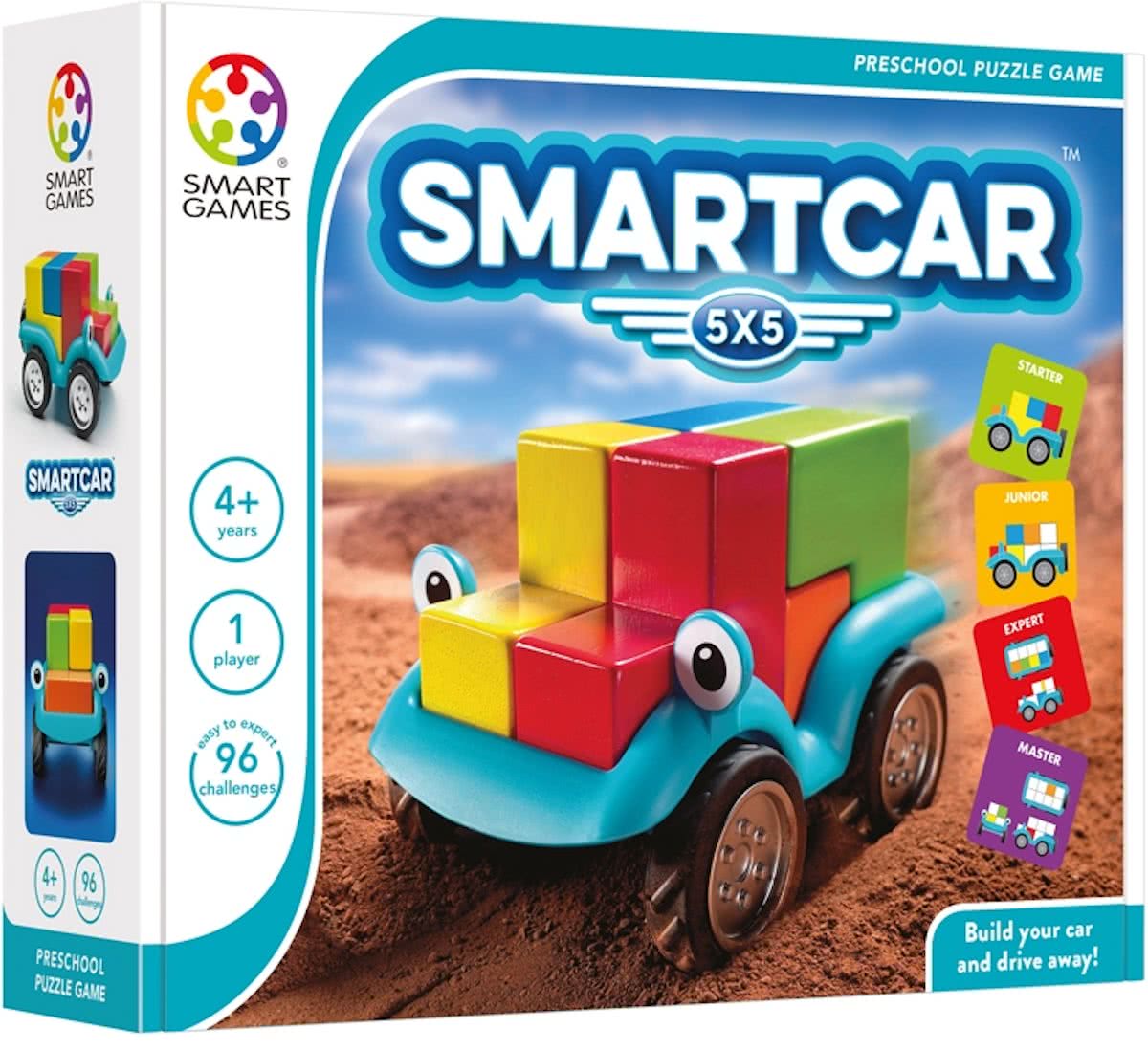 Smart Games SmartCar 5x5 (96 opdrachten)