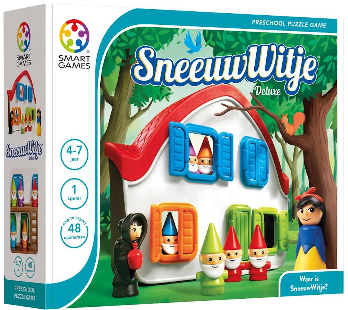 Smart Games Sneeuwwitje Deluxe - Kinderspel (48 opdrachten)