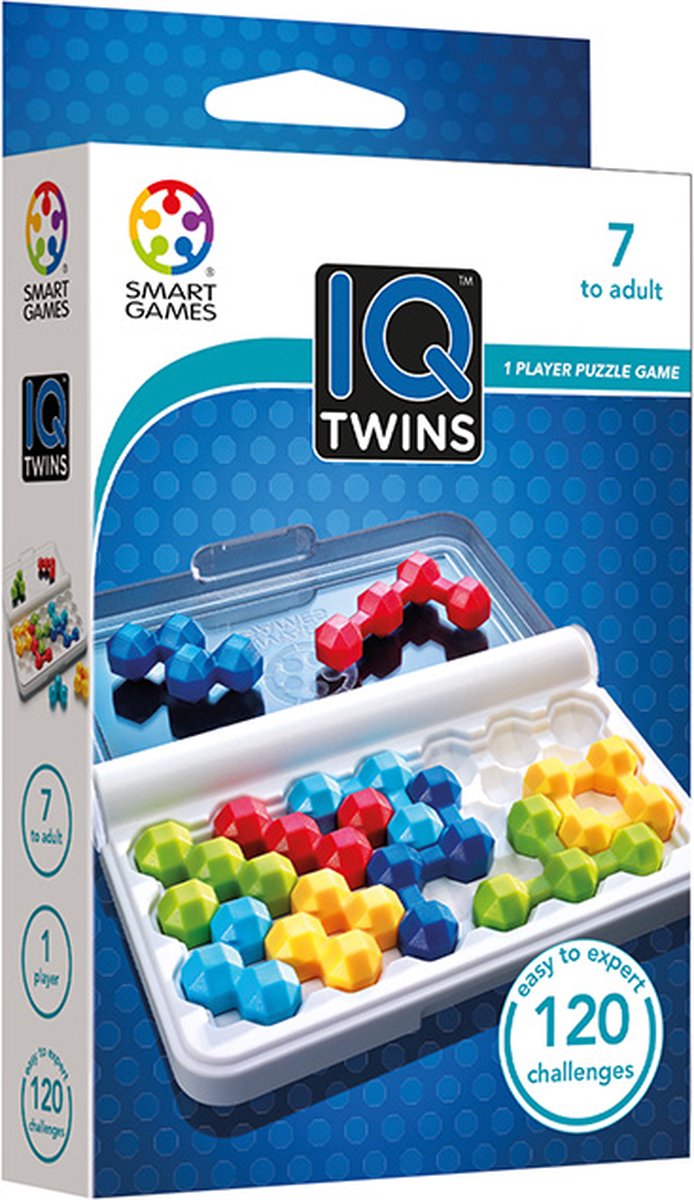 SmartGames - IQ Twins - 120 opdrachten