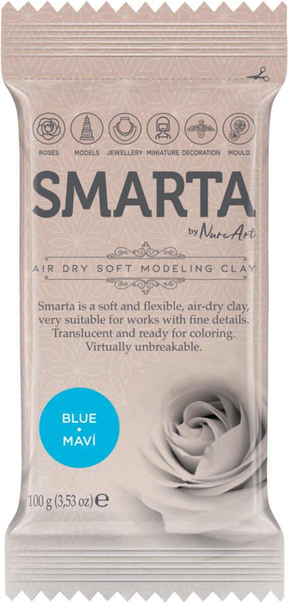 Smarta zelfdrogende klei - Blue 100g
