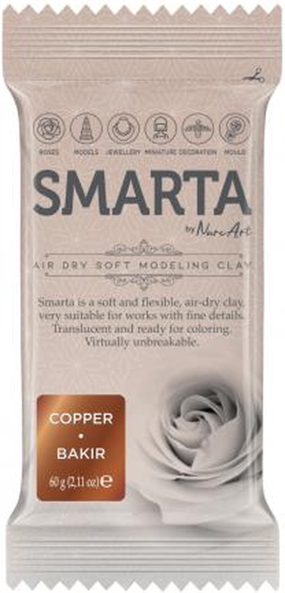 Smarta zelfdrogende klei - Copper 60g