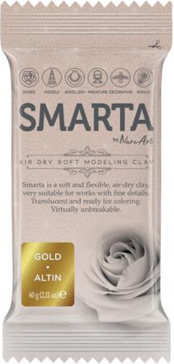 Smarta zelfdrogende klei - Gold 60g